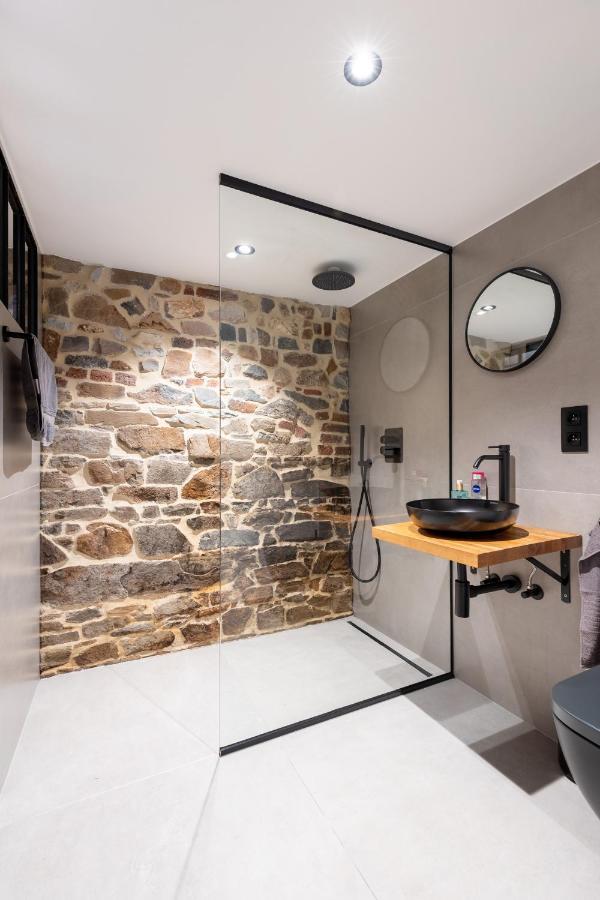 فيلا آوبيلفي Tynil Saint Jean: Renovated Old Barn + Nordic Bath المظهر الخارجي الصورة
