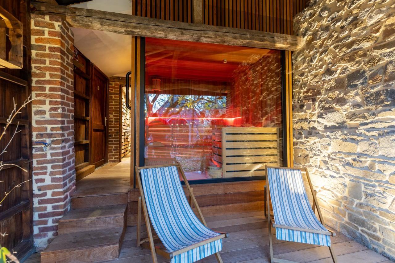 فيلا آوبيلفي Tynil Saint Jean: Renovated Old Barn + Nordic Bath المظهر الخارجي الصورة