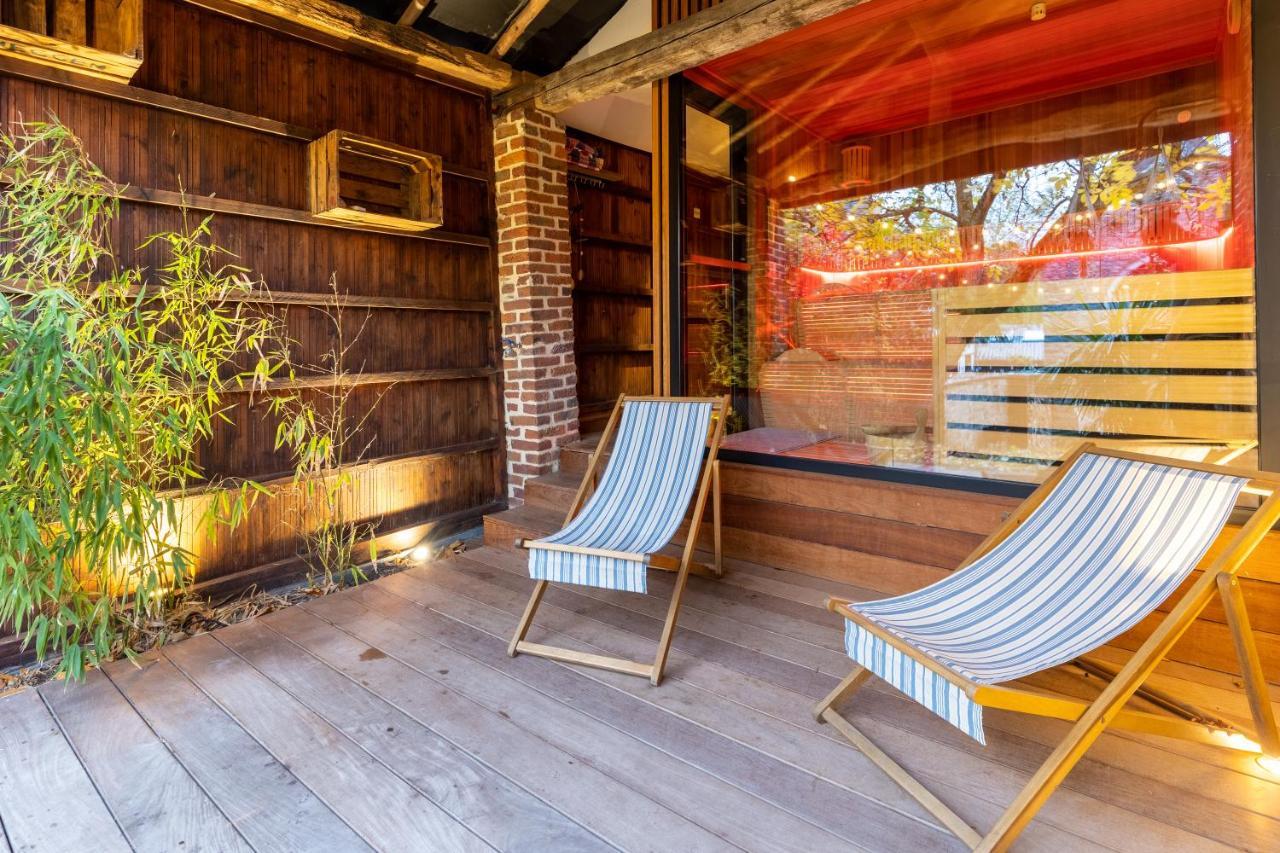 فيلا آوبيلفي Tynil Saint Jean: Renovated Old Barn + Nordic Bath المظهر الخارجي الصورة